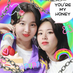 messy webcore kidcore icon icons chaeyoung twice nayeon chae honey puppy