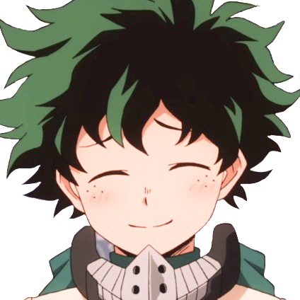 anime bnha mha deku izuku sticker by @i_love_ships