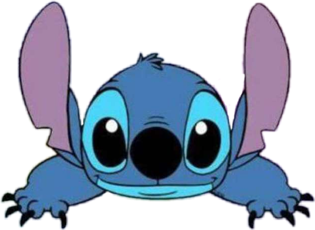 stitch autocollant bleu sticker by @emmawatson33450