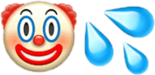 clown popular emoji iphone freetoedit