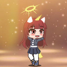 character gachaclub unicorn cute light