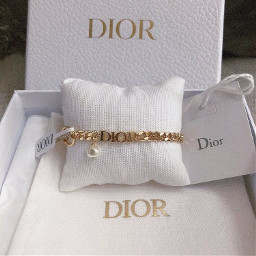 dior white ice bracelet