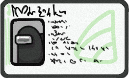Among Us Id Card Template