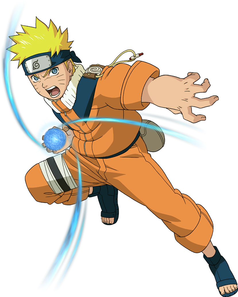 naruto uzumaki jinchuriki rasengan sticker by @xchikara