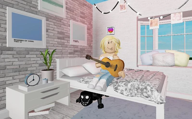 wallpapers Aesthetic Roblox Gfx Background Bedroom roblox robloxgfx gfx guitar image by