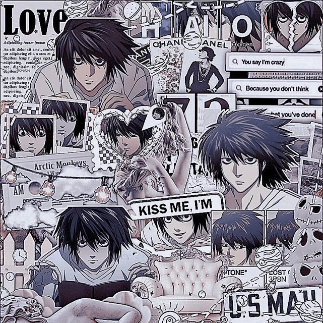 pics L Lawliet Sitting Png ldeathnote llawliet deathnote anime