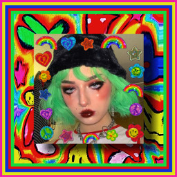 indie indiekid aesthetic egirl rainbow vintage filter freetoedit