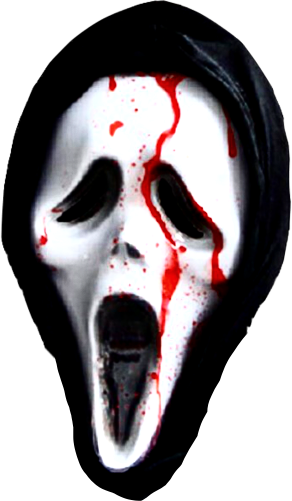 Ftestickers Face Horror Bloody Ghost Scary Creepy Freet - Drop - Free  Transparent PNG Download - PNGkey