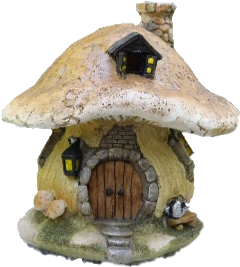 mushroom cottage fairycore goboincore gnome wicca mystic freetoedit