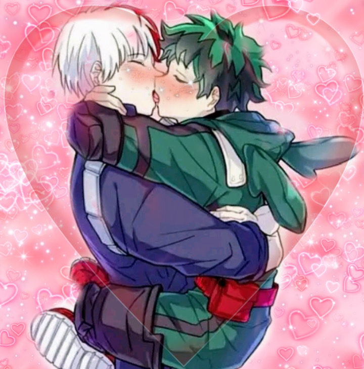 gay anime kiss draw