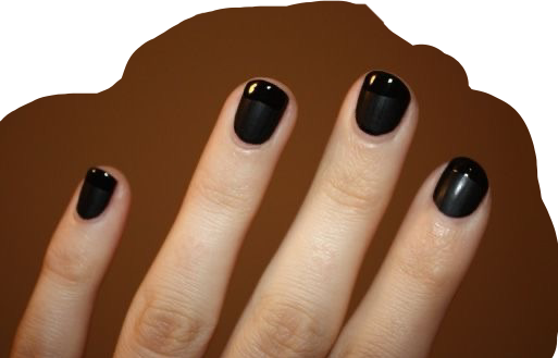 Black Nails Short - wide 6