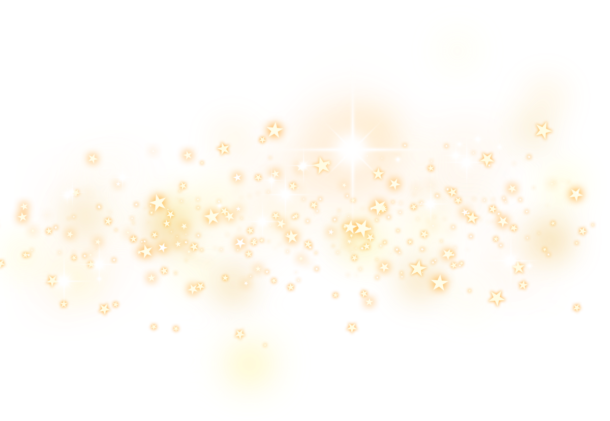 freetoedit golden light glitter stars sticker by @teatea-221