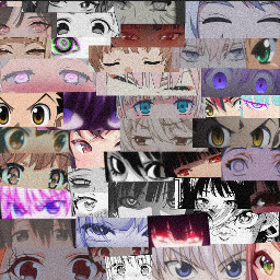 freetoedit anime manga eyes eye wallpaper animeeyes animeeye scary hot yaoi yuri alt blush animes hxh kakegurui asilentvoice grey colourful colours square insane weeb otaku
