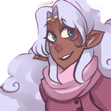 allura voltronlegendarydefender sticker by @percyjacksongeek