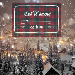 aesthetic letitsnow city ligths winter snow challenge filter music song freetoedit rcletitsnow