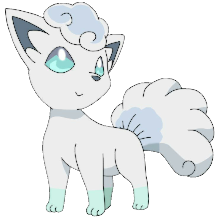 pokemon winter vulpix alolanvulpix sticker by @kpopsicles1