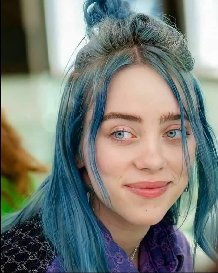 Top Image Billie Eilish Blue Hair Thptnganamst Edu Vn