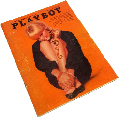 moodboard aesthetic niche filler png book playboy magazine vintage retro orange 80s 70s 90s 60s orangeaesthetic freetoedit