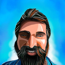 painting drawing bearded illustration artrage