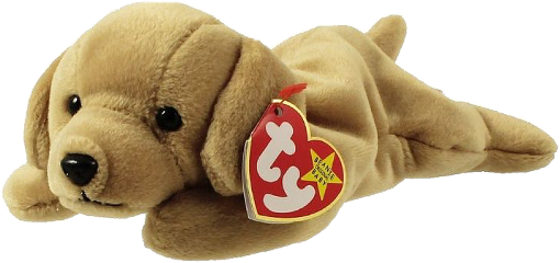 dog puppy beaniebaby beaniebabies beaniebabys cute kidcore 90s goldenretriever toys stuffedanimals freetoedit