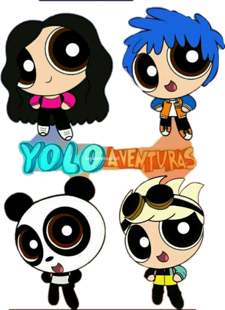 mariana yolo nando panda sticker by @keylaaventurera1