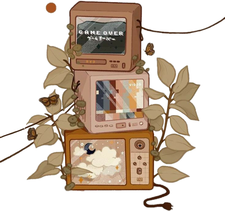 Picsart Brown Aesthetic Sticker