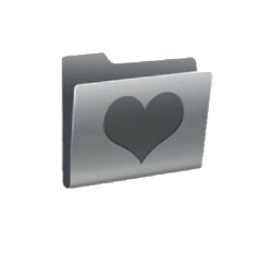 aesthetic icon aestheticicon png folder heart freetoedit