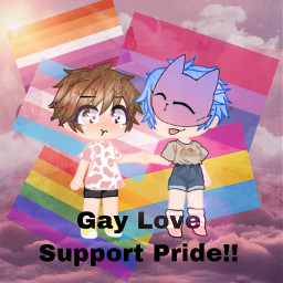gaylove pride love supportalllgbtq freetoedit