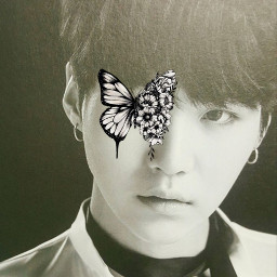 minyoongi suga butterfly butterflysuga butterflyyoongi bts