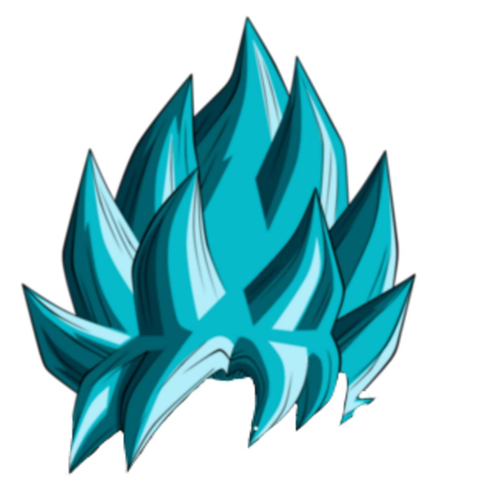 Super Saiyan Blue Hair Png Png Image Collection vrogue.co