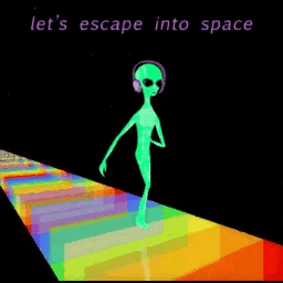 trippygif psychedelicgif aliens freetoedit