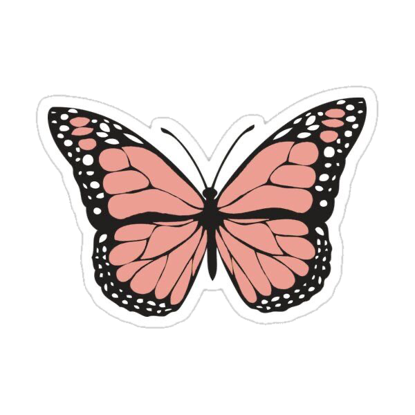 butterfly borboleta cute nature sticker by mabcezar 16