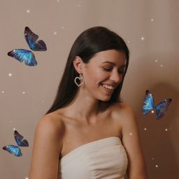 girl freetoedit ecbutterflywings butterflywings