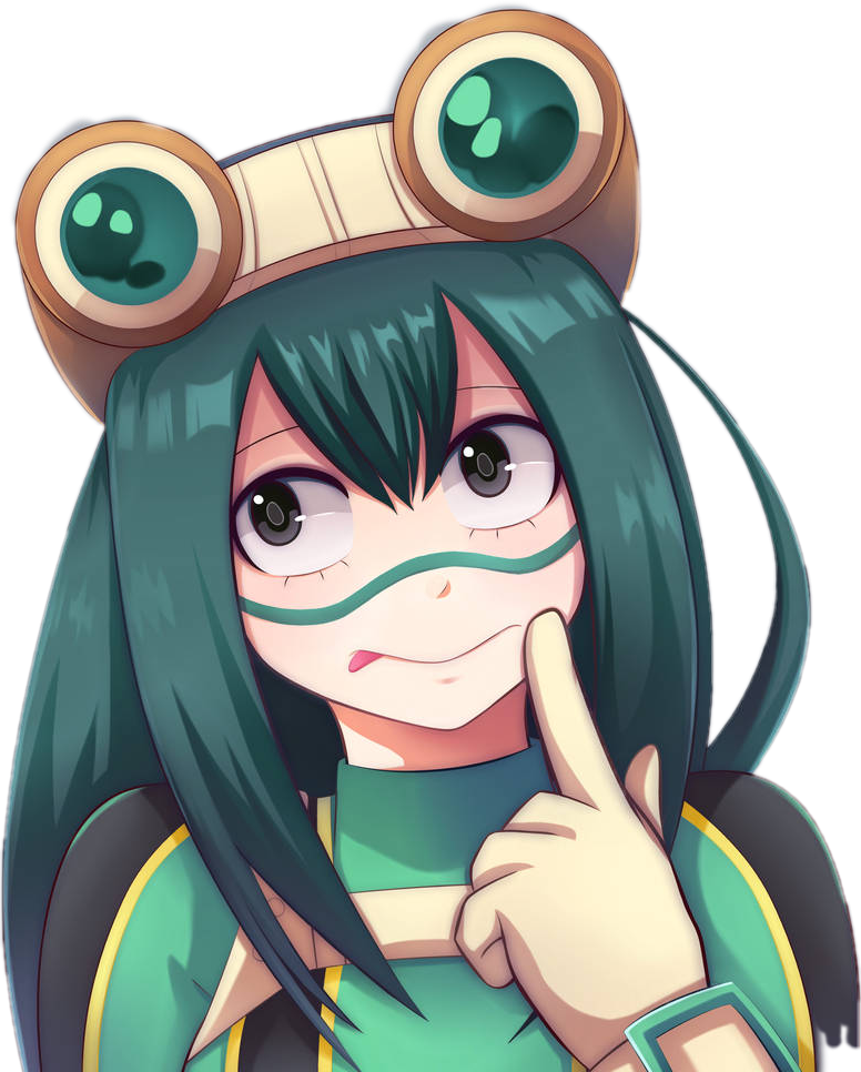 asui sui froppy myhero sticker by @gachakitty_wraw