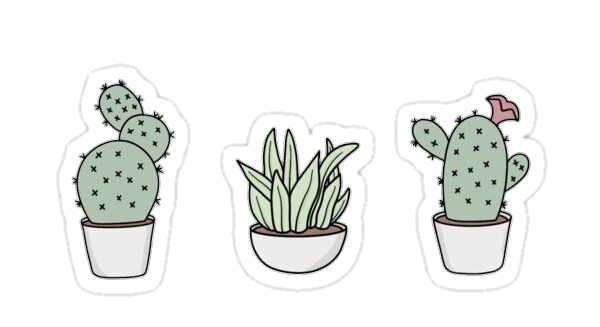 freetoedit cactus plantas plants sticker by @ferchu-art