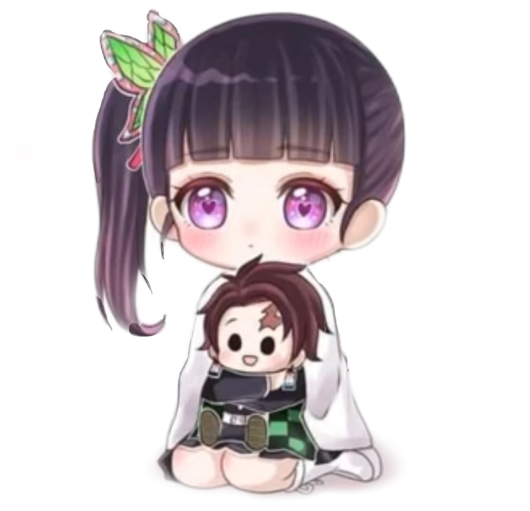 demon tankana tanjiro kanao sticker by @officialkanaotsuyuri