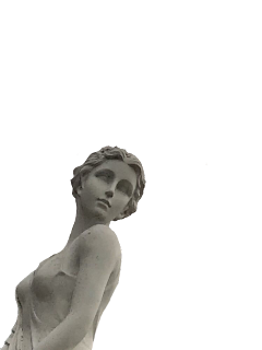 renaissance art sculpture woman lookingback portrait aesthetic old roman greek wreath stone marble grey gray freetoedit