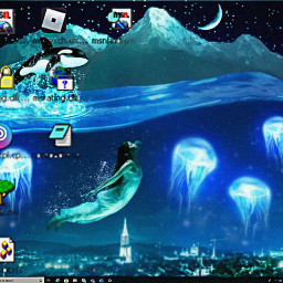 picsart girlunderwater dolophin underwater computer laptop freetoedit srcwindowsscreen windowsscreen