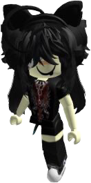 emo emos goth gothic roblox robux sticker by @cashdark