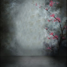 freetoedit background cherryblossoms asian grey