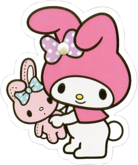 saniro hellokitty mymelody bunny cute sticker by @_steeeph_