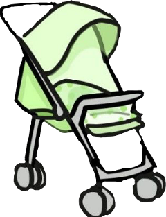 stroller gacha baby freetoedit
