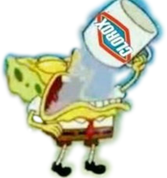 Spongebob Clorox Bleach