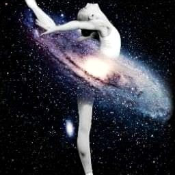 galaxy cosmos balerine surreal freetoedit local