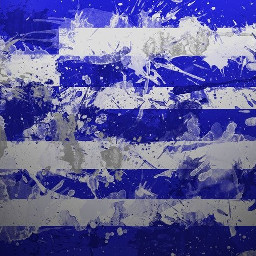 freetoedit greece blueandwhite blue white greekflag flag paint splash local