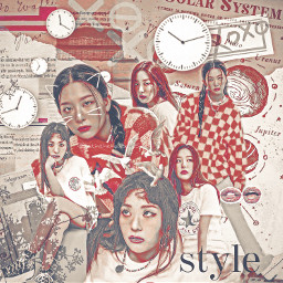 seulgi kangseulgi redrelvet collage seulgiredvelvet aesthetic red kpop girlgroup
