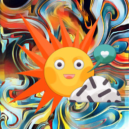 freetoedit mojowang emoji sun