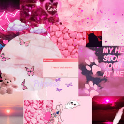 freetoedit pink pinkaesthetic pinkbutterfly cute adorable background wallpaper