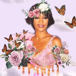 whitneyhouston whitney babynippy queenwhitney👑💜 forever queen freetoedit queenwhitney