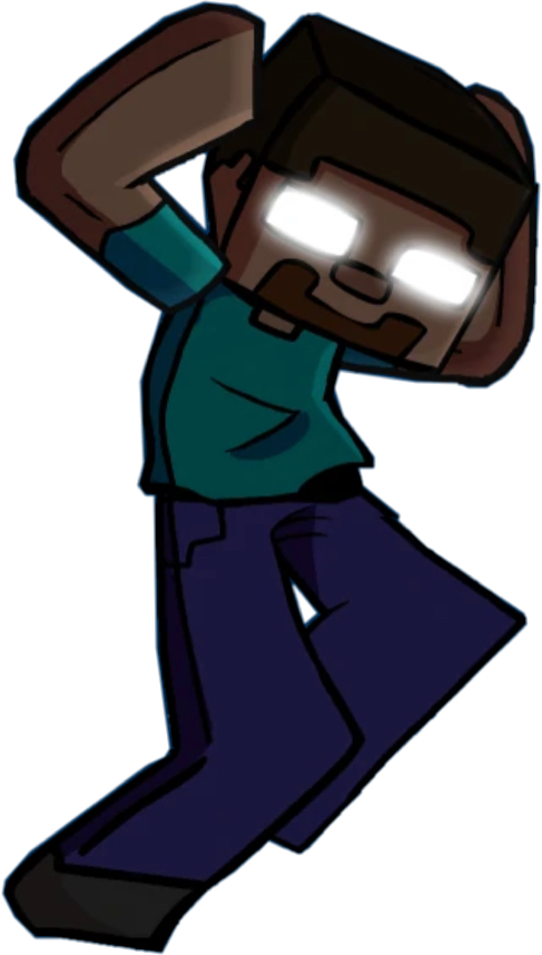 freetoedit herobrine fnf sticker by @secethistorysonic234